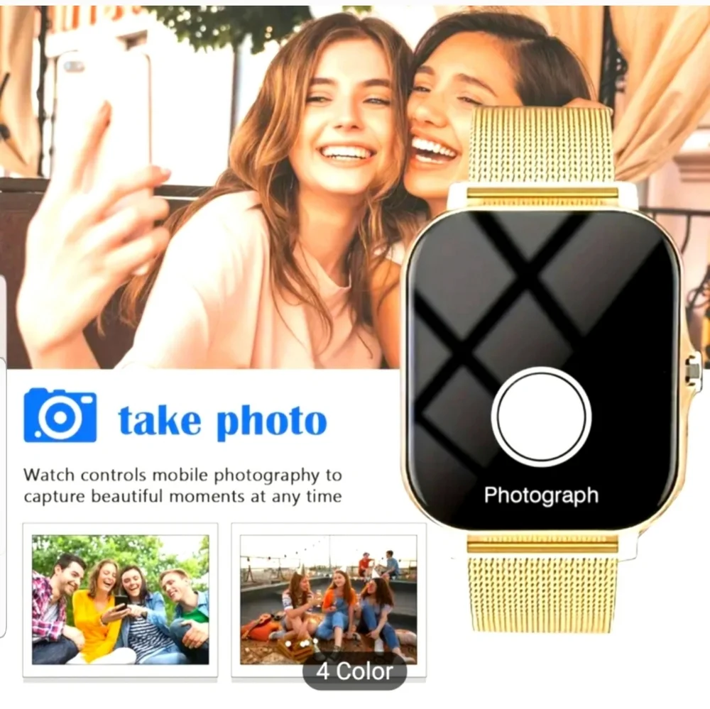 - Smart Watch For Android & IOS Cellphones with Extra Band